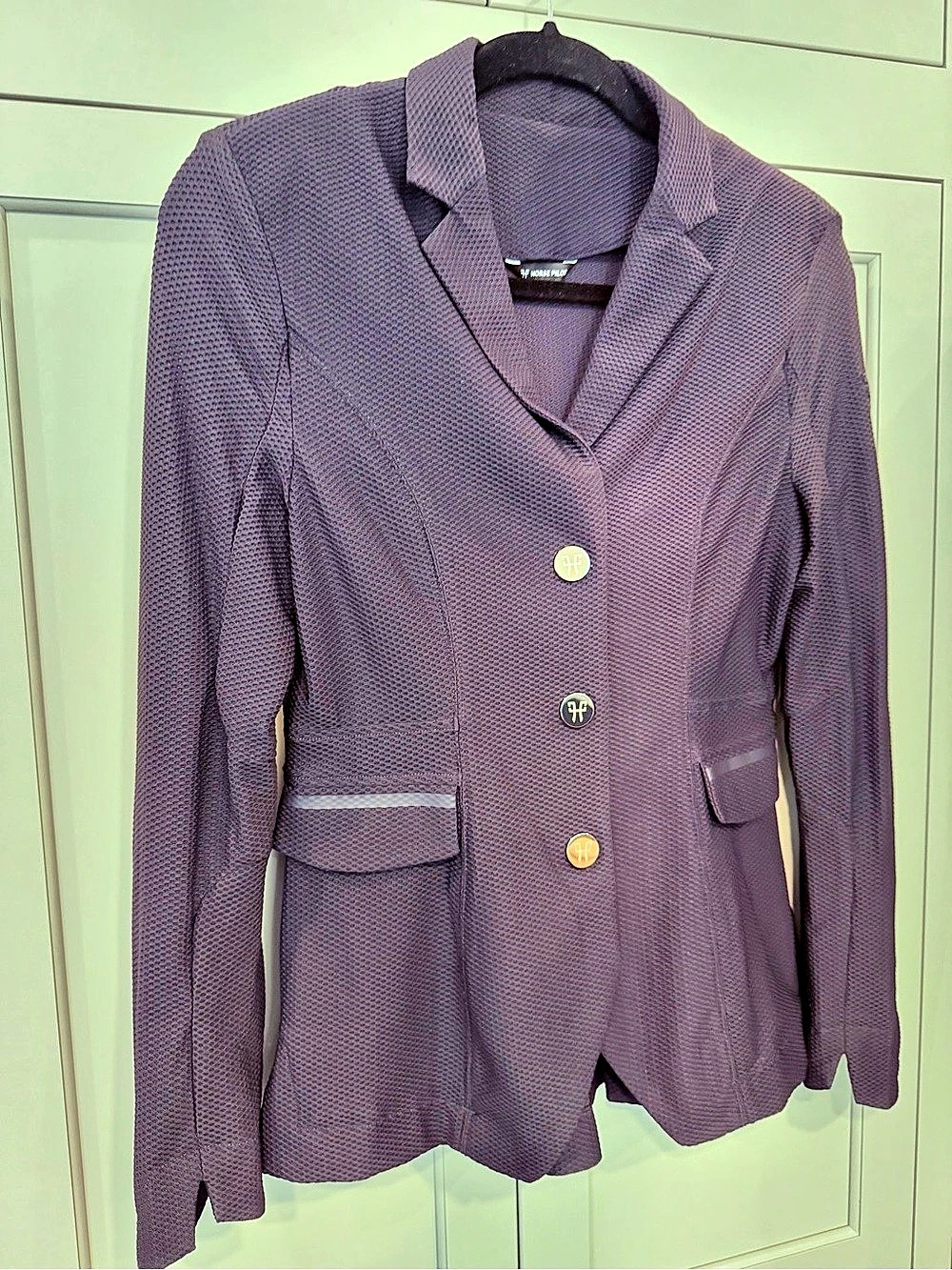 Horse Pilot Aerotech Show Jacket Purple Size 36